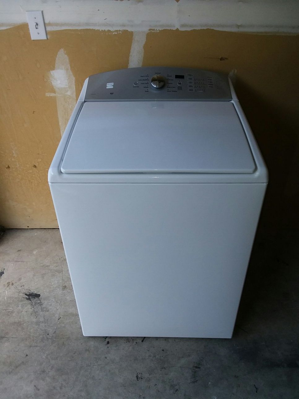 KENMORE 600 SERIES WASHER + ALL ACCESSORIES NEEDED!!