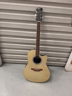Applause by Ovation Acoustic-Electric Guitar (Gold Finish)