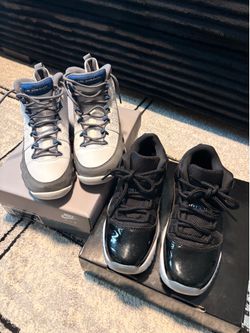 Flint 9s & Spacejam 11 Lows Size 5.5