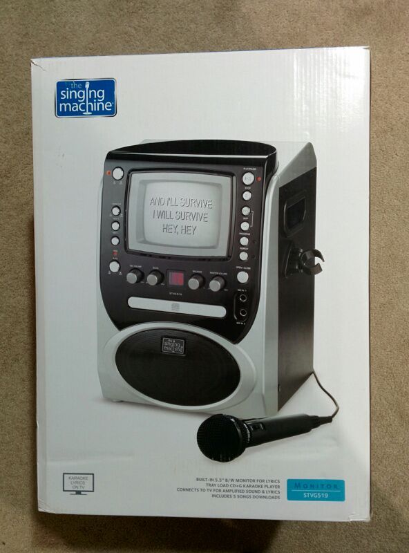 The Singing Machine Karaoke Machine