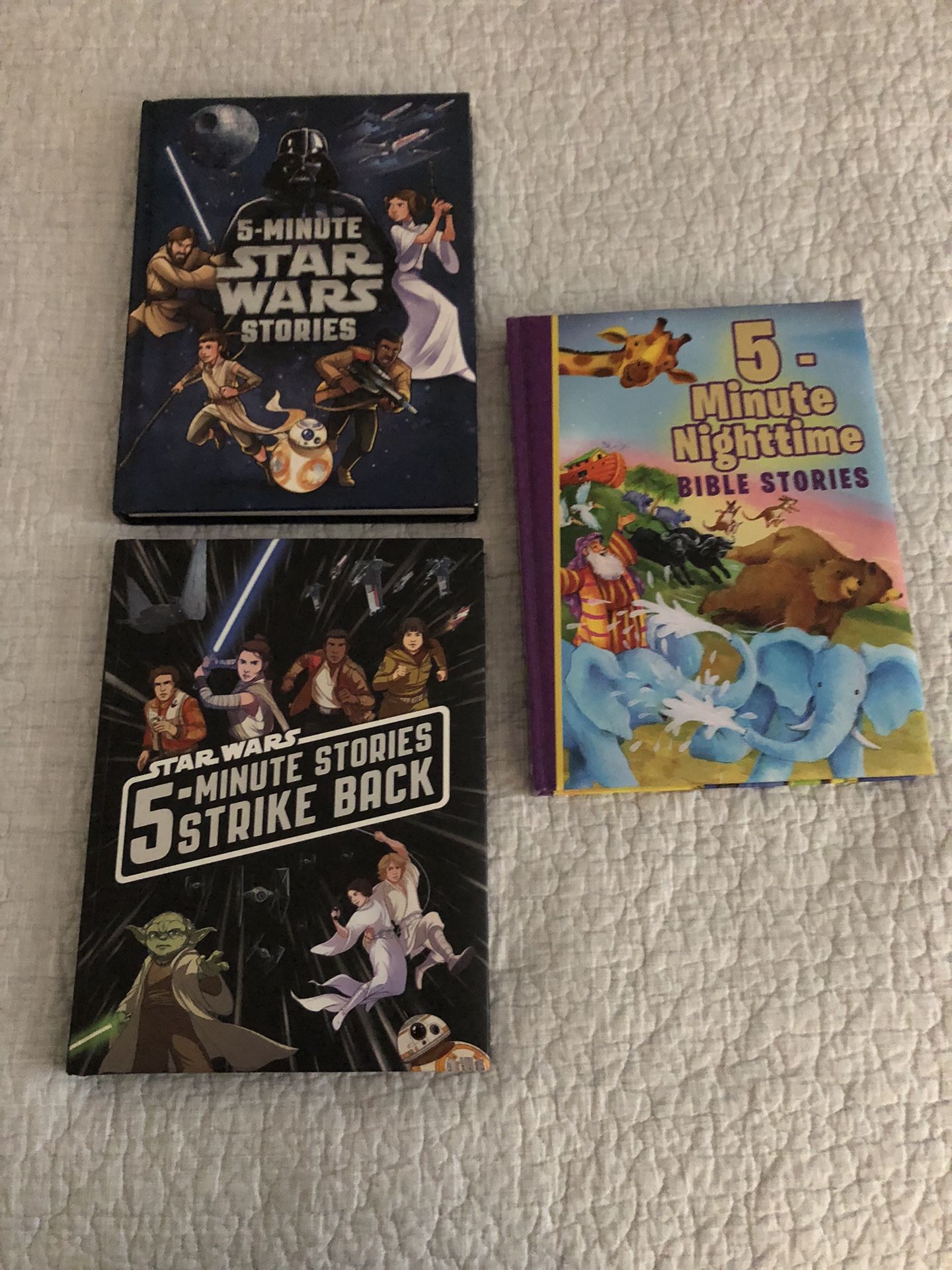 5 Minute Bedtime Stories Lot Of 3