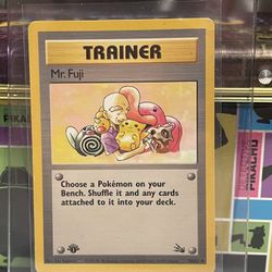 Mr Fuji Pokémon Card