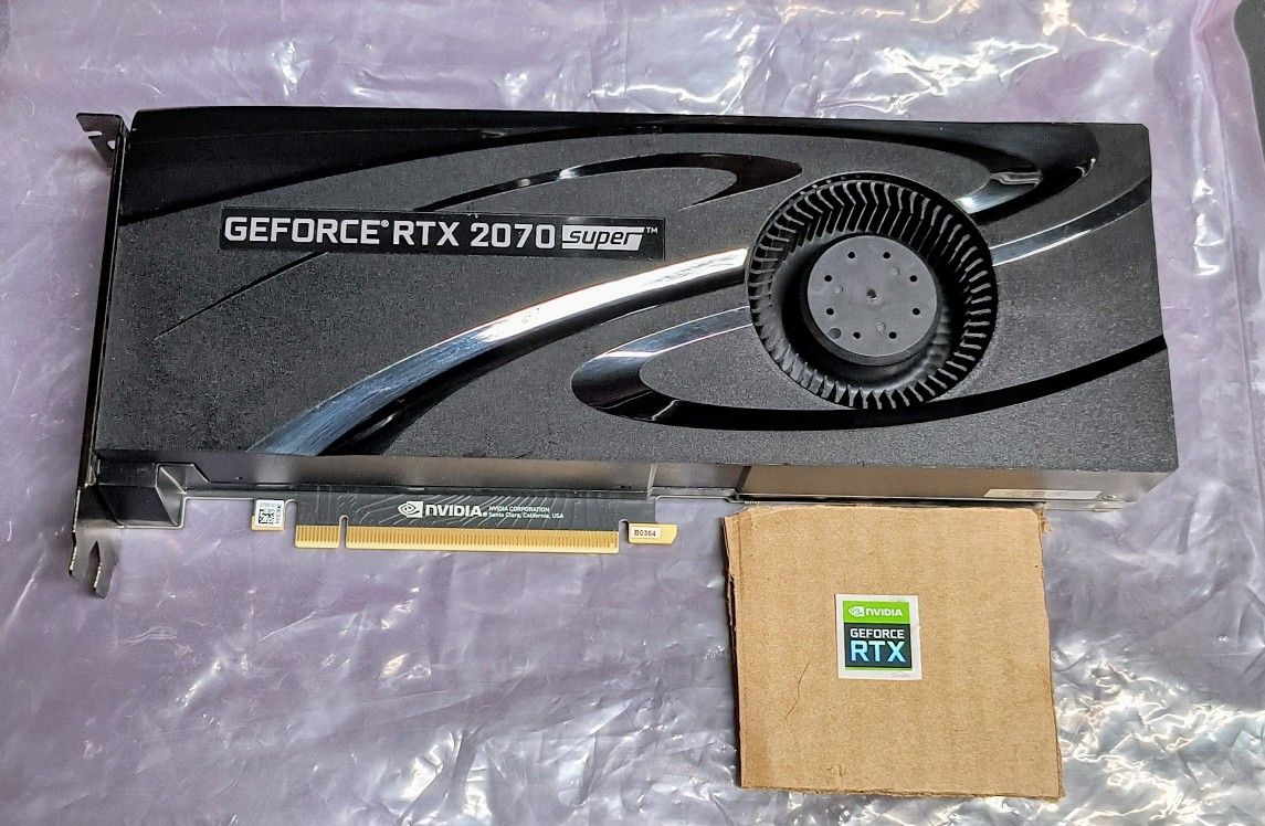 Extreme Gaming PNY Nvidia GeForce RTX 2070 SUPER 8GB GDDR6 Blower Edition