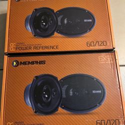 Memphis Audio PRX6903 Power Reference Series 6"x9" 3-way car speakers ($100 PER PAIR )