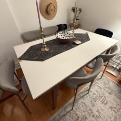 Selling West Elm Dining Table 60” 80” 