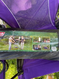 Coleman deluxe high stand