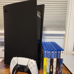 PS5 with Games