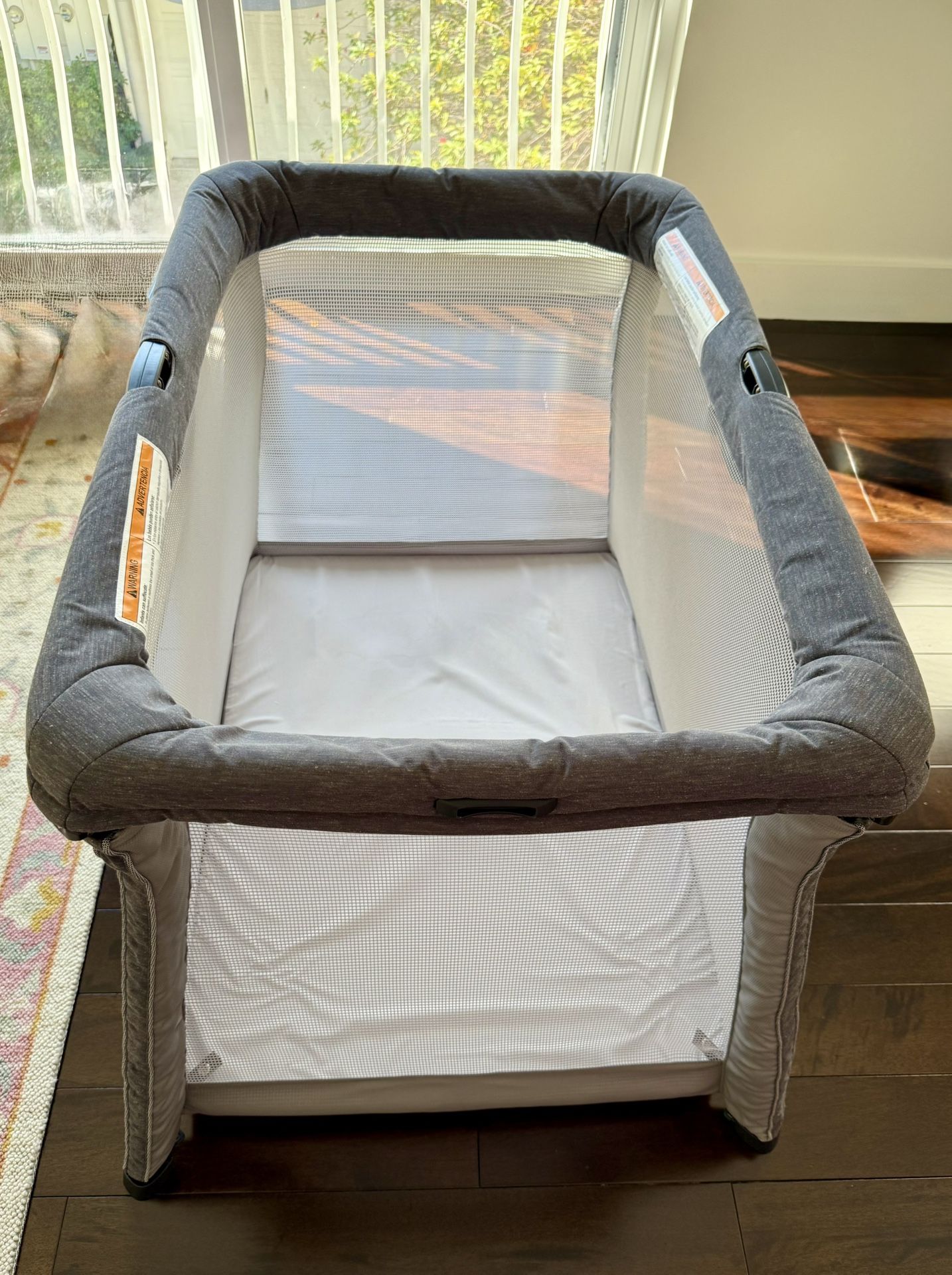 Chicco Pack and Play + Changing Table + Hiccapop PlayPad – Great Condition!