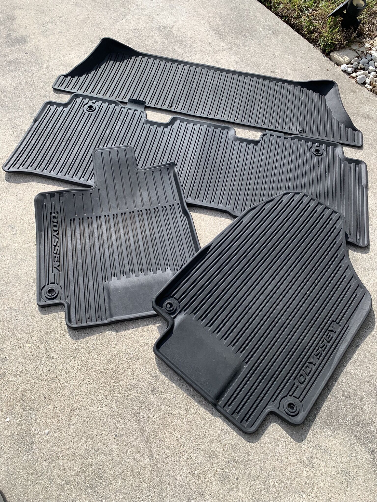 HONDA ODYSSEY ALL WEATHER FLOOR MATS