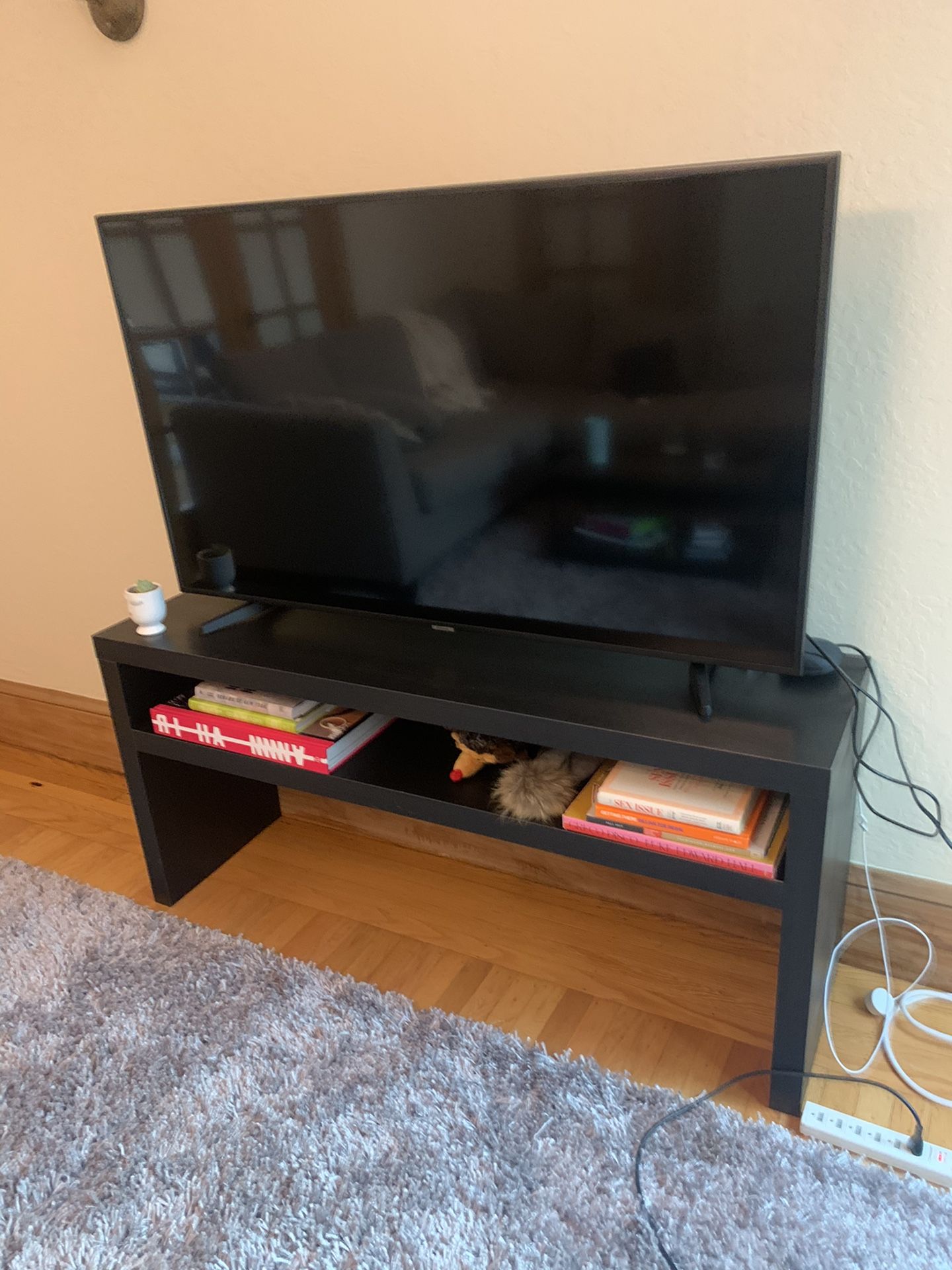 Ikea Lack Console Table/ TV stand Black Brown LIKE NEW