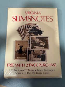 Vintage Virginia Slims notes