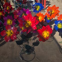 🪷Forever Blooming🌸Metal Flowers, Cacti + POTTERY 🪴