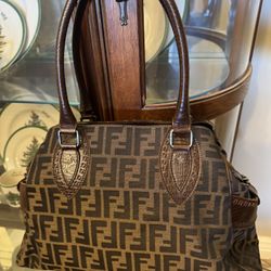 Fendi Logo Hobo Bag 