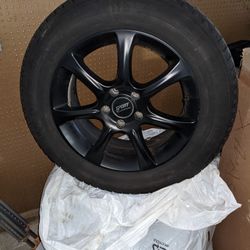 Set Of Four Matching Rims With Tires
