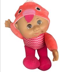 Cabbage Patch Kids Cuties 9-inch Exotic Friends doll named Rosalie Flamingo