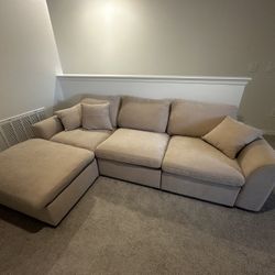 Couch With Ottoman