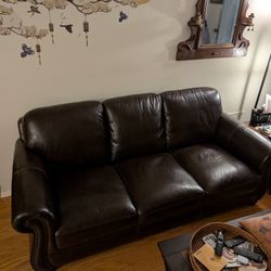Leather Couch