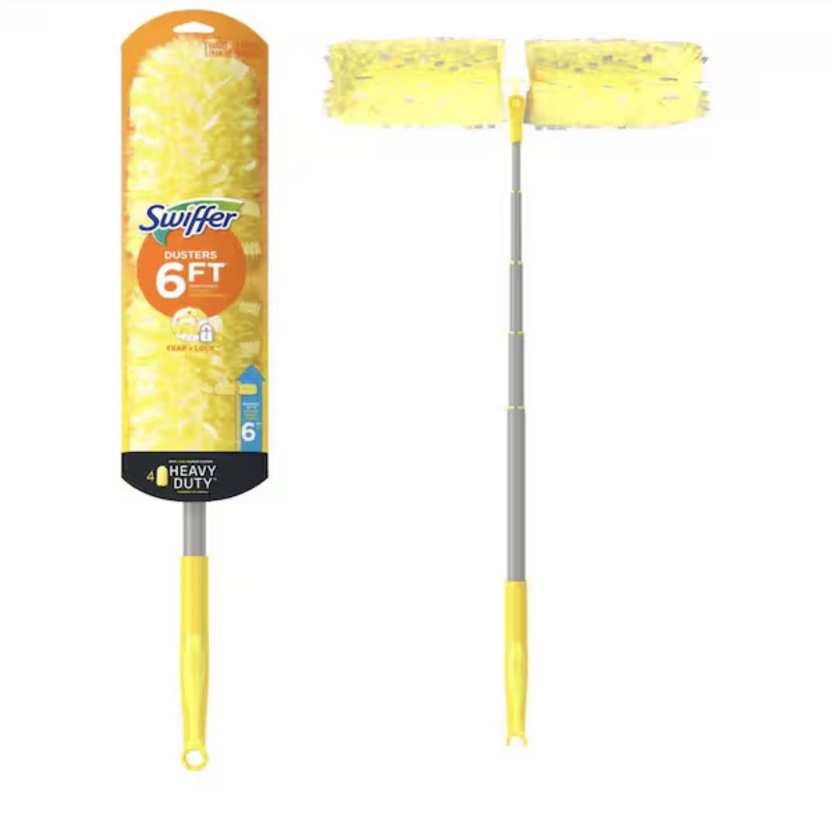 Super Extendable Dusting Kit with Heavy Duty Refills (1-Handle, 4-Dusters)