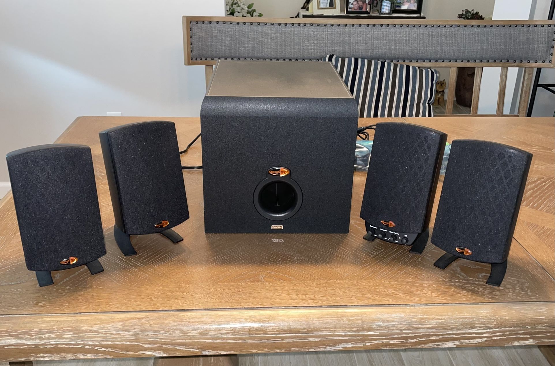 Speaker System Klipsch ProMedia 4.1 THX-Certified Speakers Surround V.2 400 Watt  Firm Price