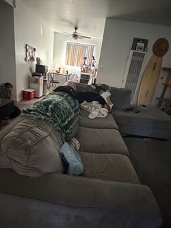 Grey couch