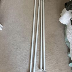 5 adjustable cortain rods
