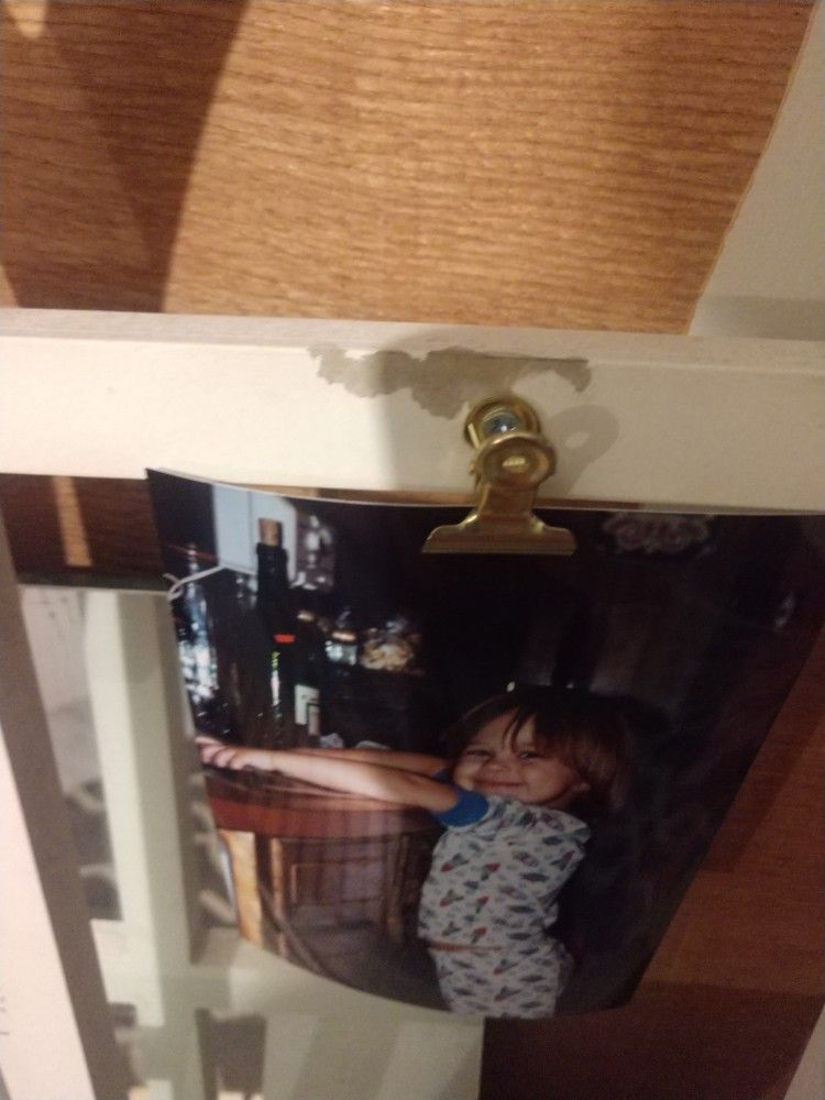 Lamp, Shelf, Frame With Clips For Photos