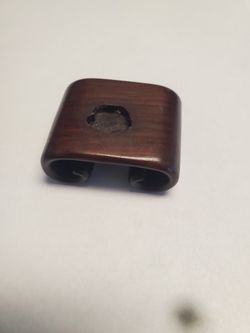 Small Asian Wooden Stand With Scroll Legs For Figurines