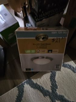 Hampton Bay  13 INCH  FLUSH MOUNT