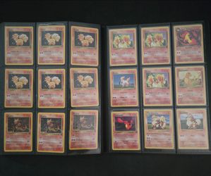 Pokémon vintage cards