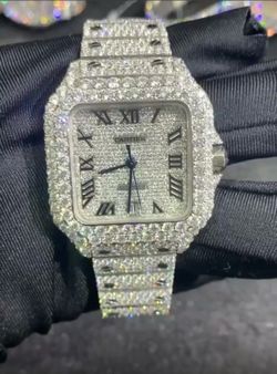 Moissanite Cartier Watch