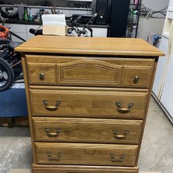Walter E. Smithe all wood dresser. 