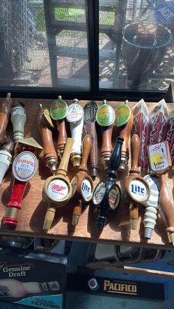 Large Lot of Beer Tap Handles