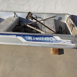 Aluma Craft Aluminum Boat 13’