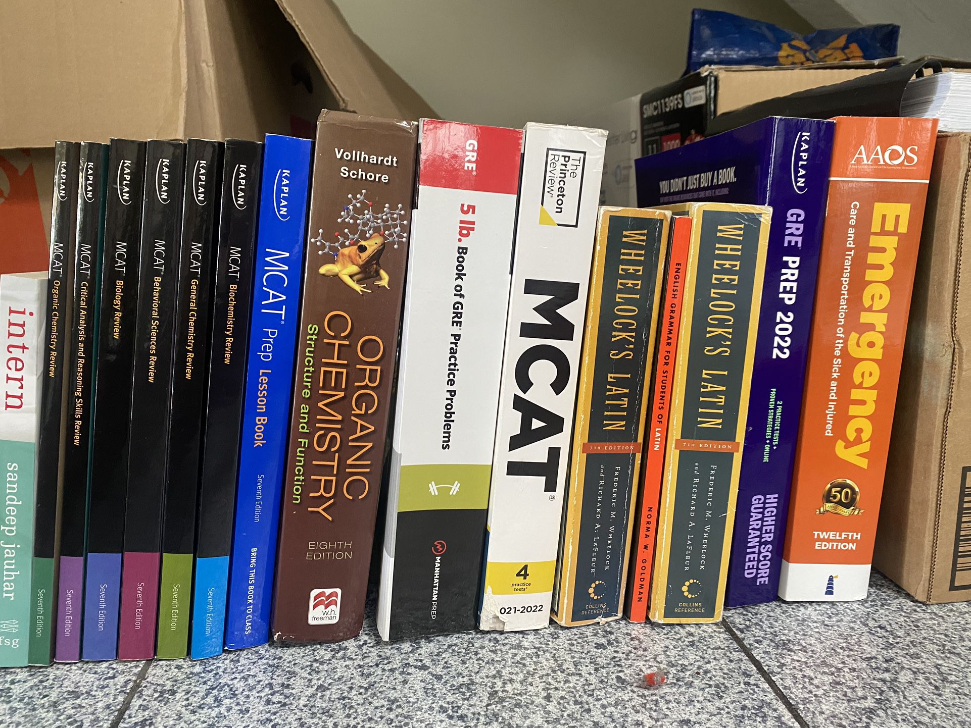 MCAT and Other Medical Books