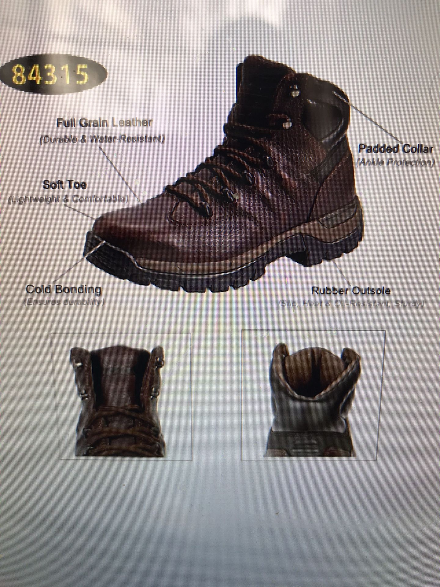 Mens Work Boots Size 9 Diehard Brand New!!