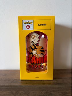 Pokémon x Target NEW Limited Edition Arcanine Tumbler 20oz