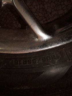 Chrome Alloy Wheels with Tires – Set of 4