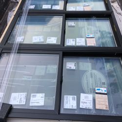 Black vinyl Windows 
