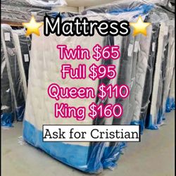 New Mattresses  Twin mattress Full mattress Queen mattress  King mattress  Colchones nuevos  Beds 