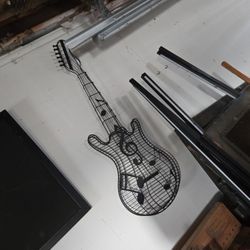 Decorative METAL Guitar 
