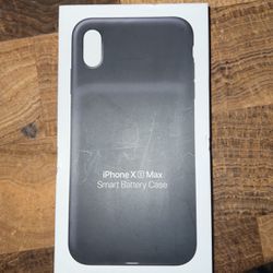 iPhone X S Max Smart Battery Case 