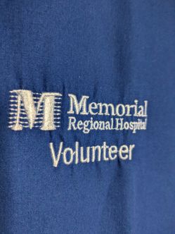 Memorial Regional Hospital Volunteer smock/Jacket