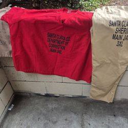 Genuine SCC Jail Clothes 