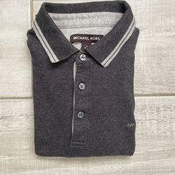 Michael Kor’s Grey Polo Button Up