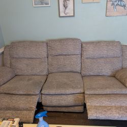Dual Recliner Sofa