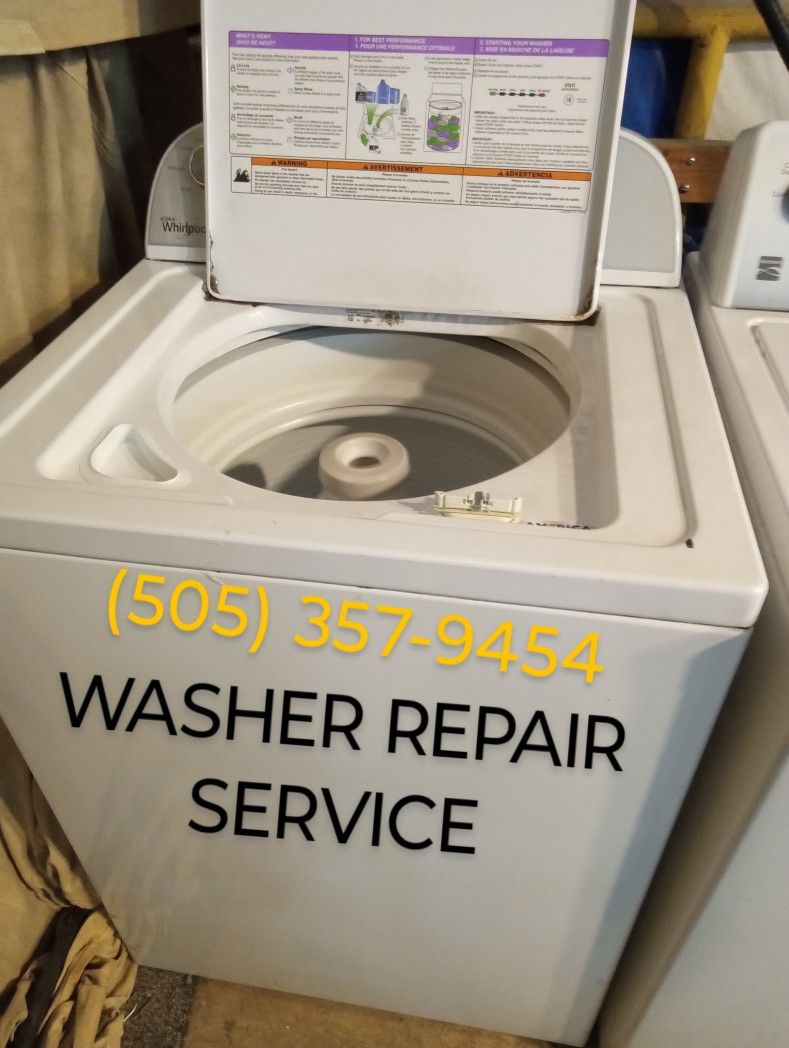 WASHER, TOP OR FRONT LOADER 🧰🪛