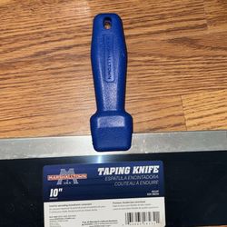 Marshalltown 10-in Blue Steel Taping Knife