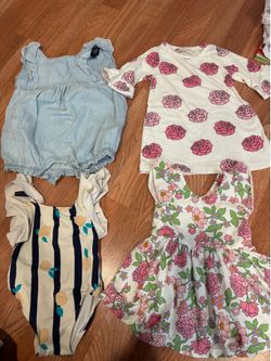Baby girl 6-12m summer cute bundle