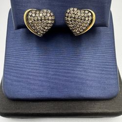 14k Gold Earrings By GODIVA X LE VIAN 