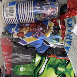 Avengers Birthday Decorations